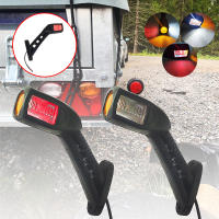 Luces Laterales LED Impermeables Para Remolques Y Camiones 24V Kit De 2 O 4 Piezas Luz De Marco Neón Indicadora De Señales - details 11