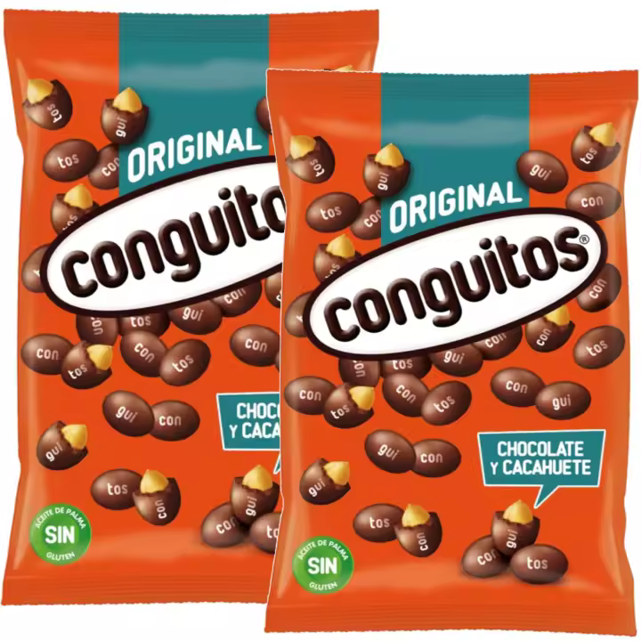 Conguitos negros 2KG :2 bolsas X 1 KG - 1