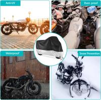 Cubierta Para Motocicleta Impermeable Y Antipolvo Protección UV Y Resistente Al Desgaste Para Todas Las Estaciones Para Scooter Y Motocicleta De 190T Tela De Poliéster PU - details 1