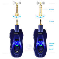 Transmisor Y Receptor De Audio Inalámbrico Para Guitarra Sistema De Dispositivo De Comunicación Para Instrumento De Viento Electrónico Saxofón EWI5000 4000 Peso 200g - details 5