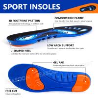 Plantillas Deportivas Elásticas Memory Plantilla Silicona Suave Transpirable Almohadilla Zapato Talla 34-45 - details 5