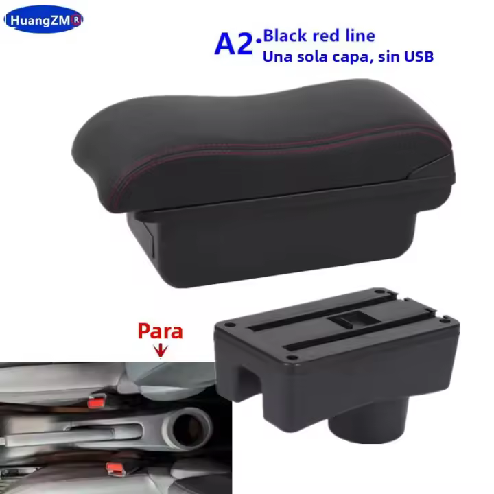 Soporte Central Para Coche Toyota Aygo X Caja De Almacenamiento Interior Accesorios De Coche Piezas De Retrofits Especiales Para Toyota Aygo X Material De Cuero / Plástico ABS - 1