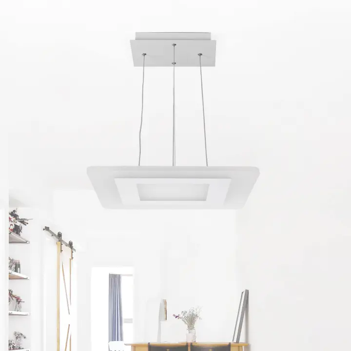Lámpara de Techo Colgante Led Astro 3 - 45 W - 4000 K - Long. Max 120cm - Metal - AZABAK - 1