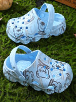 Zapatillas De Jardín Para Niños Dinosaurio Lindo Y Divertido Sandalias De Verano Para Niños Clog De Playa Y Piscina Transpirables Tallas True Fit Para Niños De 1 a 6 Años - details 3