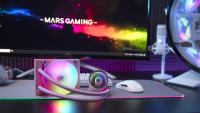 Mars Gaming ML-ONE120, Refrigeración Líquida CPU, TDP 200W, Iluminación FRGB, Multisocket Universal, Refrigeración Líquida Gaming FRGB Negro, Rosa o Blanco - details 0