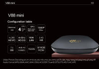 Decodador de TV por Internet V88 mini with Android, decodador de TV 4K, decodador de Internet, TV B - details 1