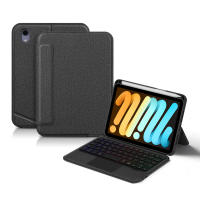 Teclado Retroiluminado HUWEI Magic Para iPad Mini 7 Funda Para iPad Mini 2024 A17 pro 8.3 Pulgadas Soporte Cubierta Inteligente Con Trackpad - details 8