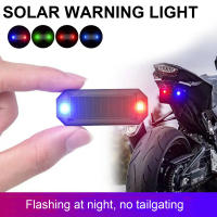 Lámpara De Advertencia Solar LED Mini Para Coche Luz De Seguridad Nocturna Antirrobo Sin Cable Simulación De Alarma Cautelar Con Destello - details 0