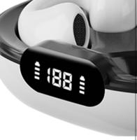 Auriculares Inalámbricos Bluetooth 5.3 Clip-On, Auriculares Cancelación Ruido Activa con Pantalla, Efecto Envolvente 3D, 2 Colores, Sonido Premium, Pantalla Led (Blanco) - details 2