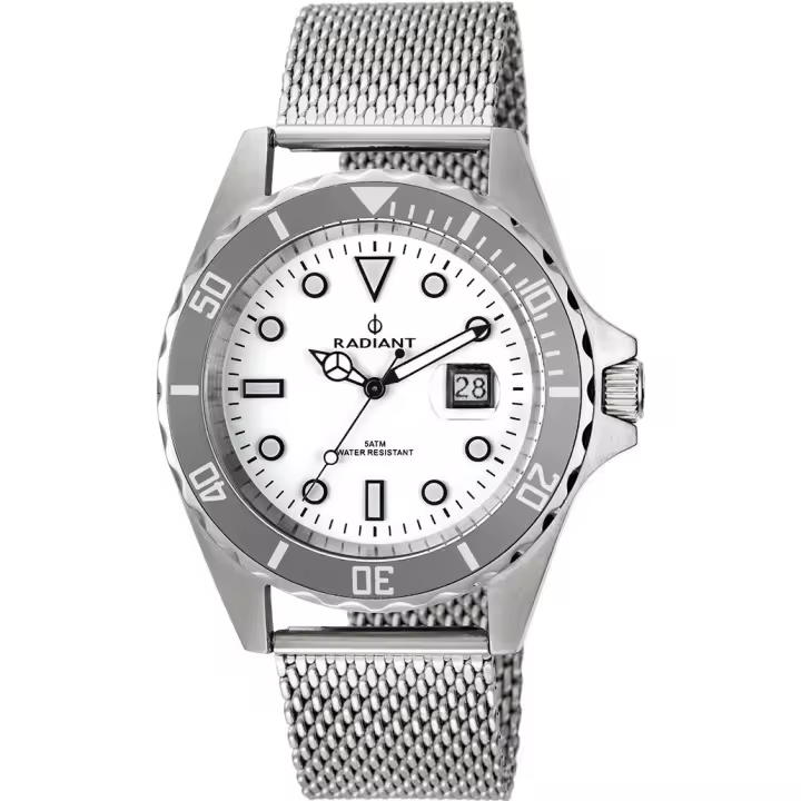 Radiant Reloj Analógico para Hombre de Cuarzo con Correa en Acero Inoxidable RA410209 - 1