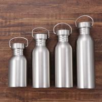 Botella De Agua Para Bicicleta De Acero Inoxidable 350ml/500ml/600ml/750ml Aislada Al Vacío Para Deportes Y Fitness Estilo Clásico Reutilizable - details 12