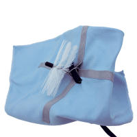 Toalla De Limpieza Para Saxofón Con Cepillo Accesorios Para Instrumentos De Viento Apto Para Alto Tenor Soprano Tela Para Tubo Interno Partes De Saxofón - details 3