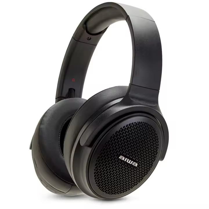AURICULARES INALAMBRICOS AIWA BLUETOOTH HST-250BT HYPEBASS NEGRO - 1
