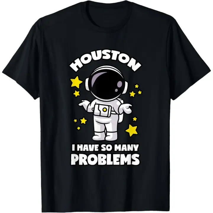Camiseta de Manga Corta, 100% Algodón, Ropa Unisex para Hombres y Mujeres en 5 Tallas, Camiseta Negra, Cuello redondo con estampado. - 1