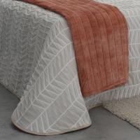 Colcha Verano Reig Marti Modelo OMAN Beige/gris/verde - details 7