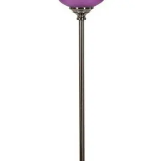 Lámpara de Pie MF217, Metal, Oro, 40x40X167 cm - 1