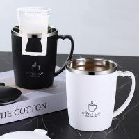 Termo De Acero Inoxidable 350ml Con Manija Y Tapa a Prueba De Fugas  Aislada Portátil Para Café Y Agua - details 6