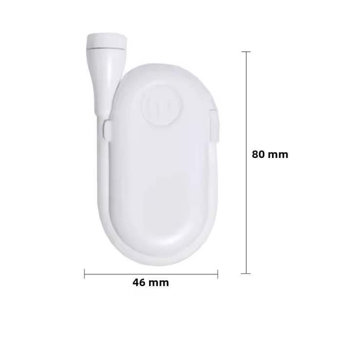 Luz De Lectura Mini Portátil Con Clip Luz Nocturna USB Recargable LED Ajustable Para Dormitorio Protección Ocular 360° Flip - 1