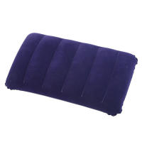 Almohada De Cuello Inflable Portátil Con Recubrimiento De Flocos Para Viajes De Negocios Y Camping Puede Ser Alimentado Y Almacenado Por Sí Mismo - details 3