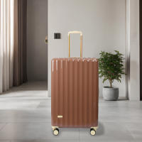S7 Maleta de avión 20 pulgadas.Maleta de cabina y maleta de viaje. Varios Colores y medidas,Maleta de cabina,Equipaje de Mano, Maletas de Cabina Rígida con Cierre de Combinación y 4 Ruedas Dobles 360° - details 0