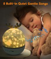 Lámpara Nocturna De LED Con Proyector De Cielo Estrellado Y Ciervo Para Decoración De Habitación Regalo De Cumpleaños Y Navidad Para Niños Y Bebés - details 25