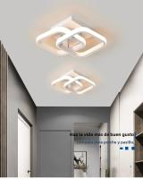 Luz de techo pequeña LED Modern Creative iluminación para interiores pasillo Balcón pasillos Fuente De Luz LED incluye no dimmable instalación semiflinal - details 3