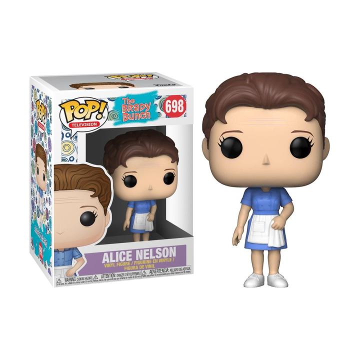 Funko pop! the brady tribe - alice nelson, 33960, no. 698, officially licensed store, figure, toy, cabezon, vinyl, doll, series, comedy, sitcom