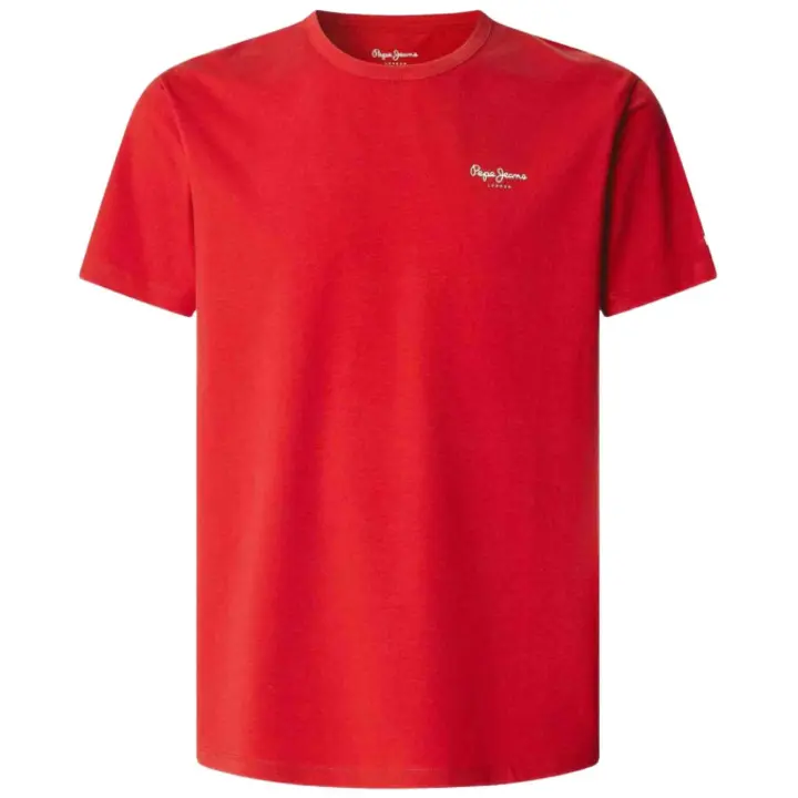 Camiseta de Manga Corta Pepe Jeans  para hombre en color rojo - 1
