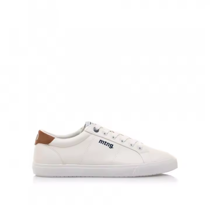 Zapatillas lona hombre MUSTANG 84732 C55437 SNEAKERS BLANCO/CUERO 32103 24V - 1