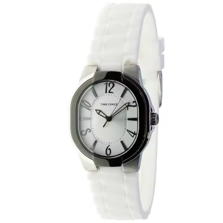 Time Force Tf2975l02  Reloj Para Para Mujer Color Blanco - 1