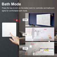 Interruptor De Escenas Inalámbrico Zigbee 1/2/3/4Gang Compatible Con Alexa Google Home Control Remoto Por App Para Automatización Del Hogar - details 18