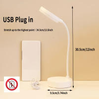 Lámpara De Escritorio LED Táctil Recargable Con 3 Niveles De Iluminación Luz Nocturna Para Estudio Oficina Y Dormitorio - details 1