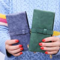 Cartera Largo de Diseño de lujo para Mujer, Bolso de mano con múltiples posiciones, Monedero multición, tarjetero - details 13