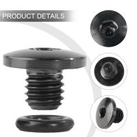 Tornillo De Titanio Para Ciclismo Con Anillo De Goma M5 Acero Para Frenos De Disco Hidráulicos XT/SLX/Zee/Deore/LX Venta Por Pieza - details 5