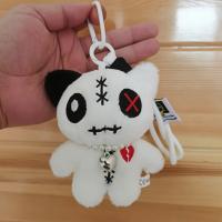 Llavero De Peluche Alienígena Con Ojos Grandes Accesorio Para Bolsos Y Parejas Regalo De Animal De Peluche Colgante Para Llaves - details 3