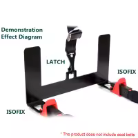 Kit de Montaje de Anclaje de Asiento de Seguridad de Coche de Acero Universal - details 13