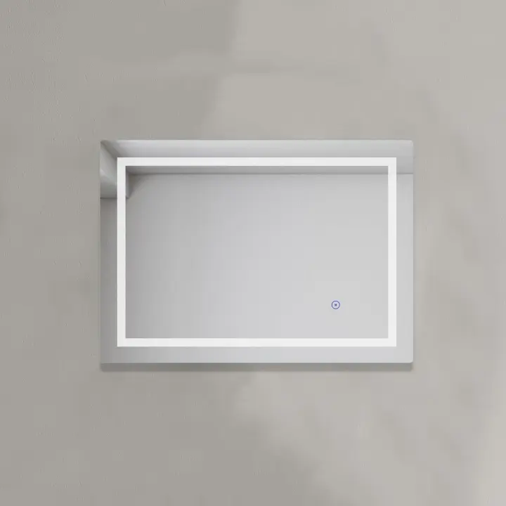 Espejo Baño con Luz 50 x 70 cm, Luz Blanca, Interruptor Táctil [Clase de eficiencia energética E] - 1