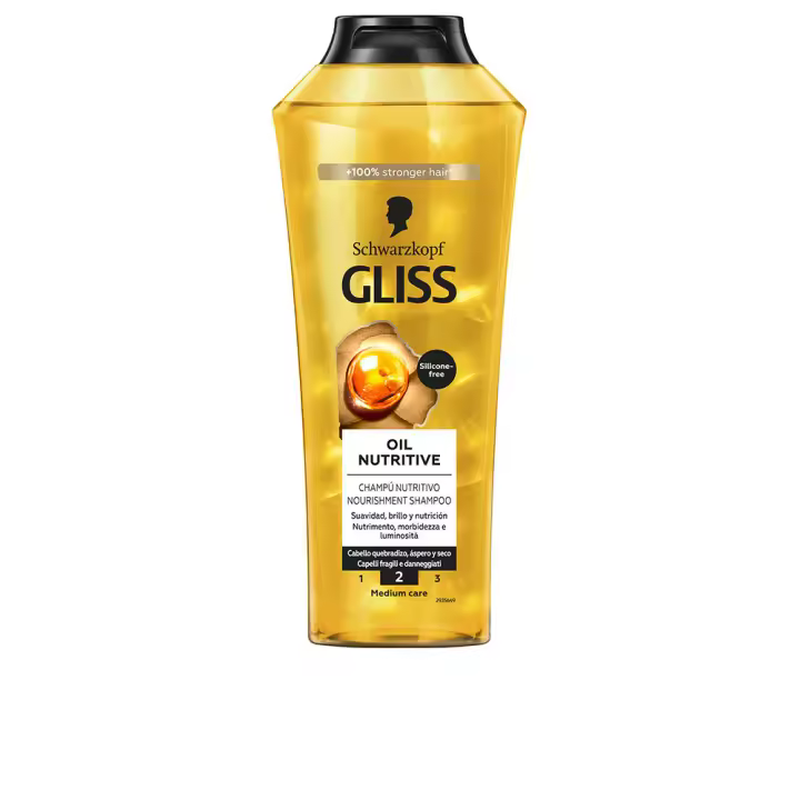 Cabello Schwarzkopf GLISS OIL NUTRITIVE champú - 1