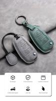 Funda De Llave De Coche En Cuero Para Audi A3 8L 8P A4 B6 B7 B8 A6 C5 C6 4F RS3 Q3 Q7 TT 8L 8V S3 Accesorios De Llavero - details 1