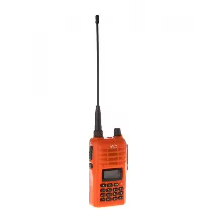 EMISORA KST PROFESIONAL VHF Emisora KST Profesional VHF  Emisora portátil de VHF para caza con pinganillo de regalo.  Homologada para Cantabria, Asturias, Castilla y León y Galicia  · INCLUYE CARGADOR  · MEMORIA: 199 CANALES  · BATERÍA LITIO 1500mAh  · - 1