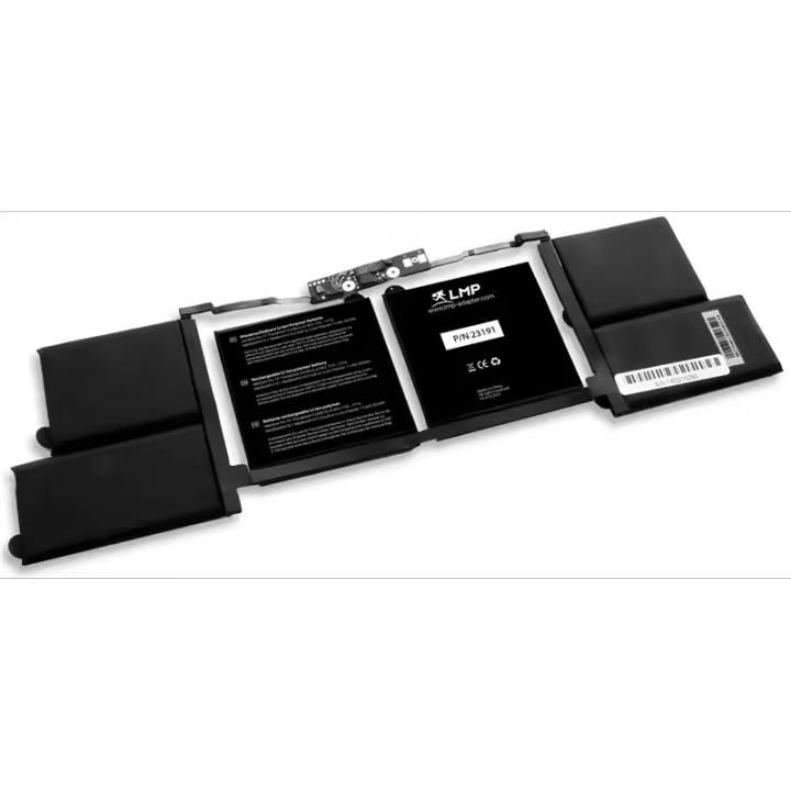 Batería MacBook Pro 15 Thunderbolt 3 7/18 - 11/19, incorporada, polímero de iones de litio, A1953, 11,4 V, 83,6 Wh - 1