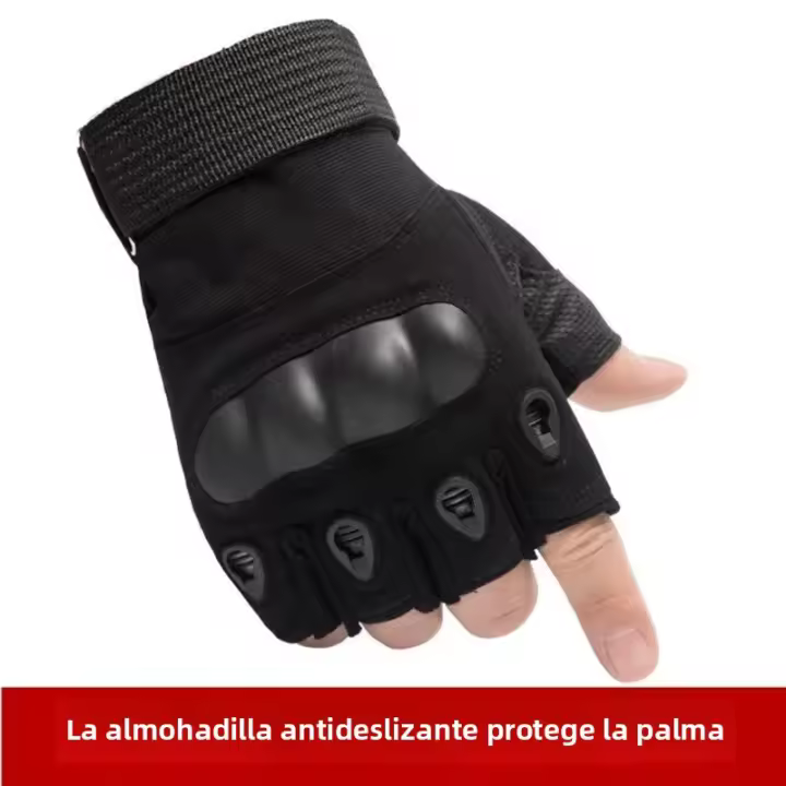 Guantes De Motocicleta Para Hombre Antideslizantes Y Tendrían De Invierno Moda Y Trendy Nylon Y Algodón Guantes De Carreras Al Aire Libre - 1