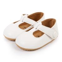 Zapatos Para Niños Primavera Verano Otoño T-Strap De Cuero Antideslizantes Mary Janes Para Niñas Y Niños Con Hebilla Cierre Planos Para Bebés - details 11