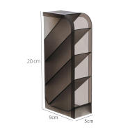 Organizador De Escritorio Para Lápices Y Maquillaje Tipo Inserción Oblicua Caja De Almacenamiento Para Pinceles Y Suministros De Oficina Material PP - details 11