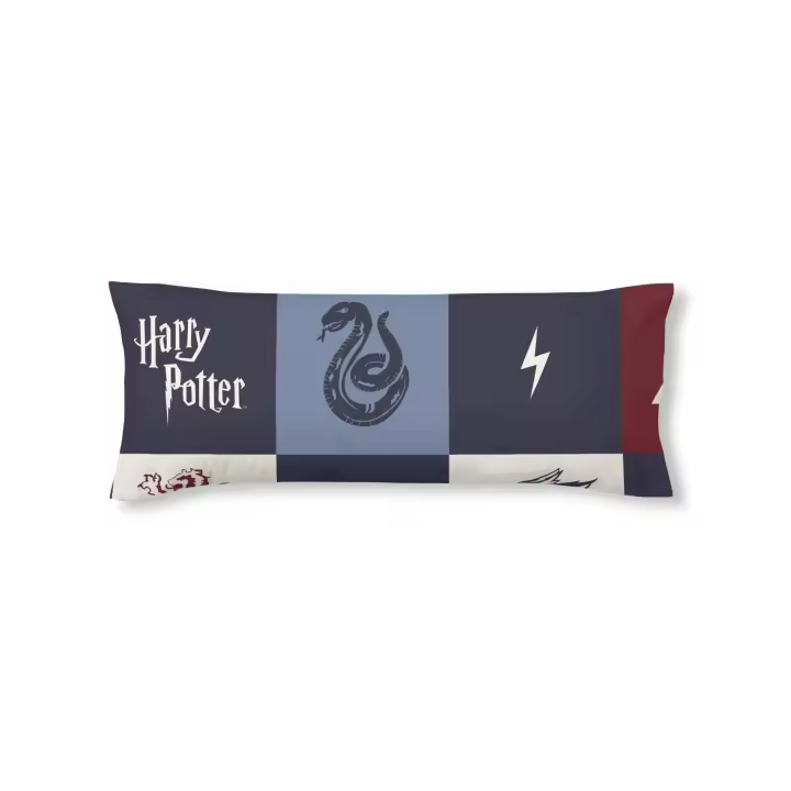 BL Belum | Funda Almohada Harry Potter, Funda de Almohada 100% algodón Hogwarts Cuadros Azul Cama de 90. - 1