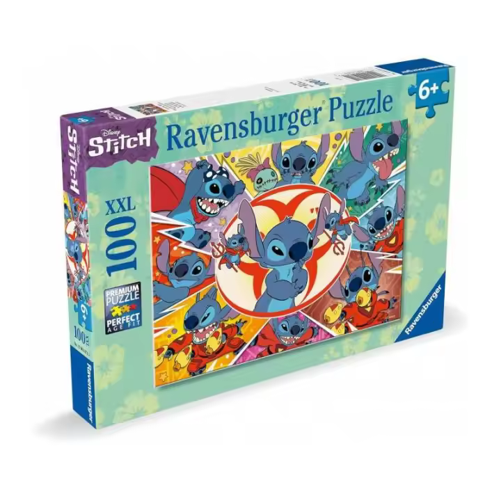 PUZZLE 100 PIEZAS XXL STITCH DE RAVENSBURGER - 1