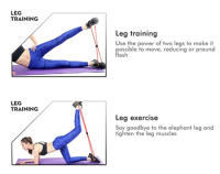 Set De Bandas De Resistencia De Látex Para Fitness Ejercicios De Fortalecimiento Con Anillos De Goma Equipo De Gimnasio Elásticas Para Entrenamiento Cardiovasculares Y Musculares - details 18