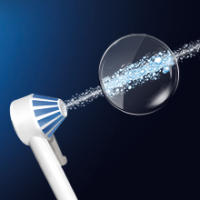 Centro de Salud Oral B con Cepillo Eléctrico IO4 e Irrigador Bucal: Irrigador de Agua, 1 Cabezal Oxyjet, 1 Cabezal Water Jet, 1 Cepillo de Dientes Eléctrico iO4, 2 Cabezales - details 1