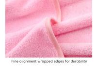 Toalla De Baño Para Bebé Con Capucha Suave Y Absorbente De Velours Coral Cálida Y Suave Ropa De Cama Para Niños Recién Nacidos Niño Y Niña - details 11