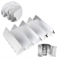 Escudo Antiviento De Aluminio Para Estufa De Gas 8/10/12/16 Platos Protección Contra Viento Para Camping Picnic Y Cocina Al Aire Libre - details 5